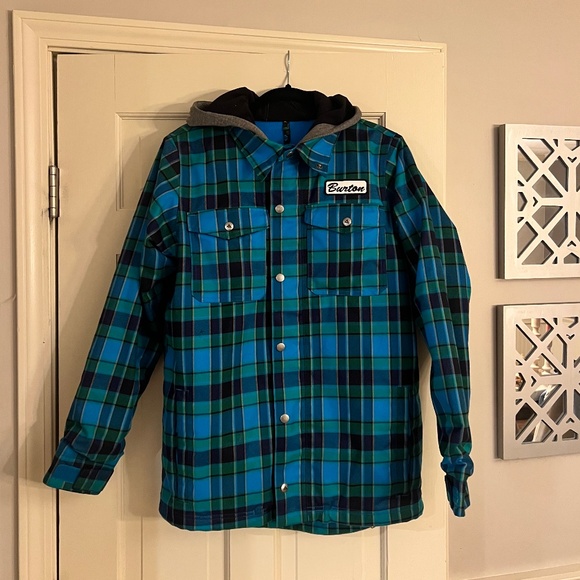 Burton Dryride Winter Jacket - Boys Youth Large. Ski/ Snowboarding zip Jacket - Picture 1 of 5